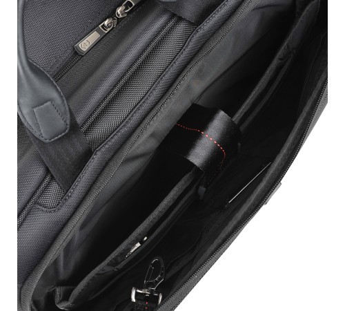 Бизнес-сумка VICTORINOX VX One Business Duffel 15,6'', чёрная, нейлон 1000D/кожа, 54x20x34 см, 37 л