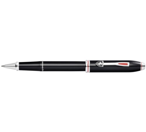 Ручка-роллер Selectip Cross Townsend Ferrari Glossy Black Lacquer / Rhodium