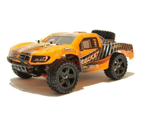 Радиоуправляемый шорт-корс Remo Hobby Rocket Brushless (оранжевый) 4WD 2.4G 1/16 RTR