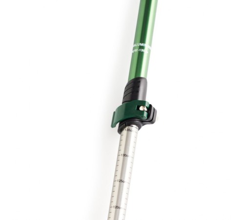 Палка Треккинговая Naturehike ST01 6061 AL NH17D001-Z  с 3 узлами мужские 62-135 темно-зеленый, 6927595720240