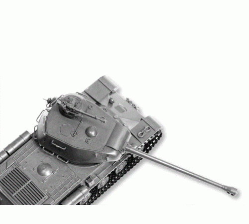 Сборная модель ZVEZDA Советский танк ИС-2 (сборка без клея), 1/72