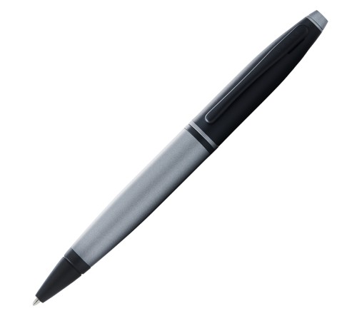 Шариковая ручка Cross Calais Matte Gray and Black Lacquer