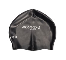 Шапочка для плавания в бассейне FLUYD 3D черная