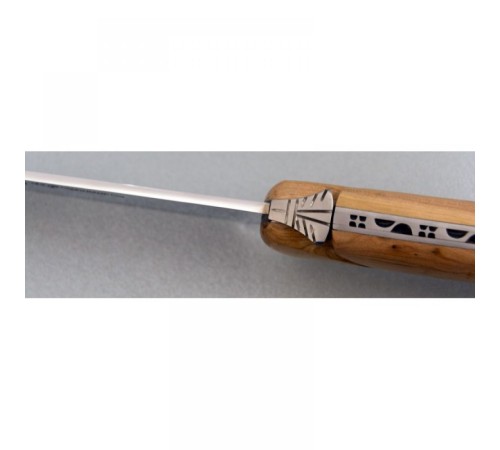 Сабля Laguiole en Aubrac Sabre Champagne Inox Guillochee main Cedre для сабража