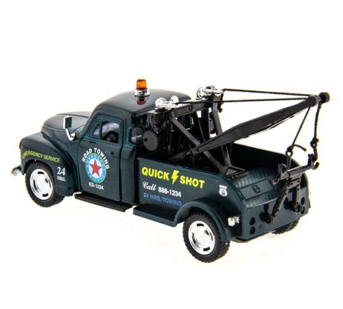 Машина Kinsmart 1953 Chevrolet 3100 Wreckler инерция (1/12шт.) 1:38 б/к