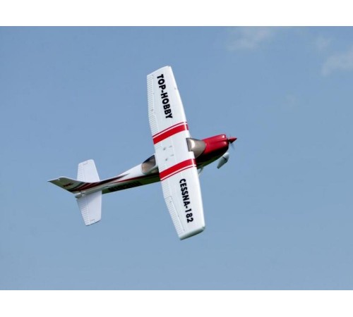 Р/У самолет Top RC Cessna 182 400 class красная 965мм PNP