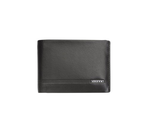 Портмоне Cross Classic Century, кожа наппа, фактурная, цвет - чёрный. 11x8.5x1.5 см