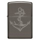 Зажигалка ZIPPO Лучшая цена 2022 с покрытием Black Ice®, латунь/сталь, чёрная, 38x13x57 мм