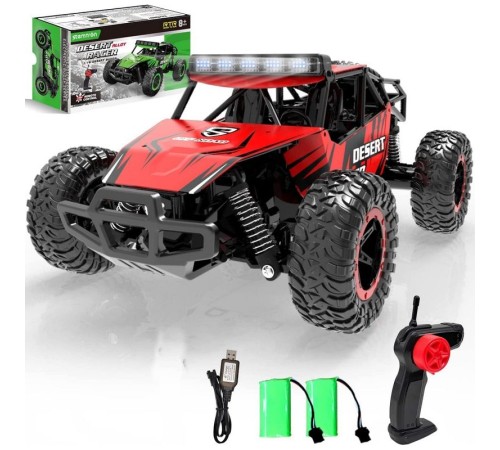 Радиоуправляемый внедорожник Volantex RC Desert King красный 4WD 2.4G 1/16 RTR