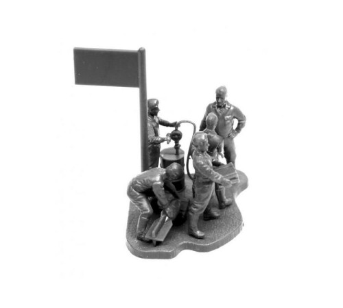 Сборные солдатики ZVEZDA Советские авиатехники, 1/72