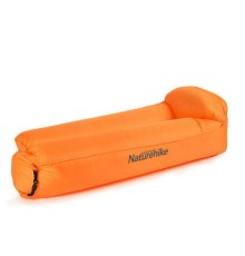 Диван надувной Naturehike NH20FCD06 20FCD двухслойный с подушкой оранжевый, 6927595747513