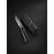 Нож Opinel №8 Ellipse, рукоять африканское дерево с алюминиевой вставкой, футляр, 002347