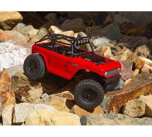 Модель для трофи 1:24 Axial SCX24 Deadbolt 4WD, электро, RTR (красный)