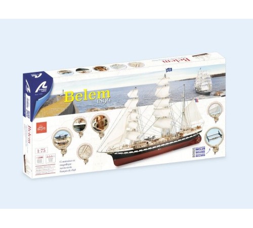 Сборная деревянная модель корабля Artesania Latina BELEM, 1/75
