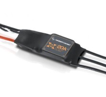 Бесколлекторный регулятор Hobbywing XRotor-20A-Wire Leaded (-, )