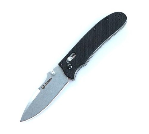 Нож Ganzo G7041 черный, G7041-BK