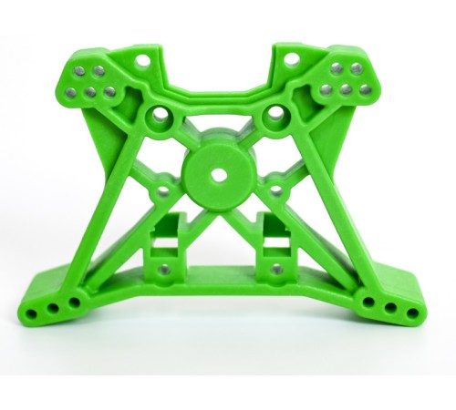 Задний держатель амортизаторов для Remo Hobby MMAX, EX3 1/10, тюнинг, зеленый