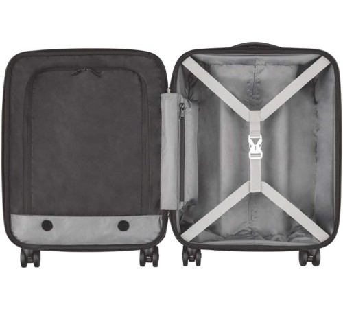 Чемодан VICTORINOX Spectra™ Dual-Access 2.0, чёрный, поликарбонат Bayer, 42x25x55 см, 37 л