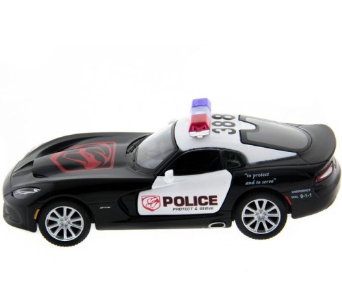 Машина Kinsmart 1:40 SRT Viper Police в асс. инерция (1/12шт.) б/к