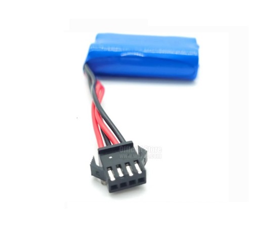 Аккумулятор Li-Ion 500mAh, 7.4V для автомоделей WPL