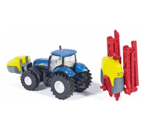 Трактор Siku 1799 New Holland с опрыскивателем Kverneland, 1/87