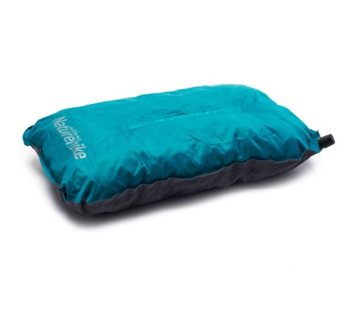 Подушка Naturehike NH17A001-L автоматического надува голубая, 6927595746257
