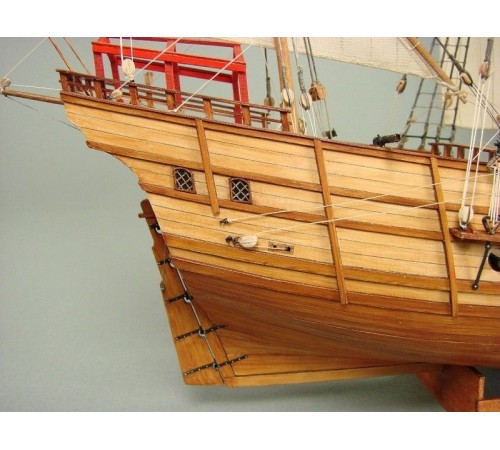 Сборная картонная модель Shipyard каравелла Pinta (№64), 1/96