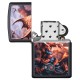 Зажигалка ZIPPO Anne Stokes с покрытием Black Matte, латунь/сталь, чёрная, матовая, 38x13x57 мм