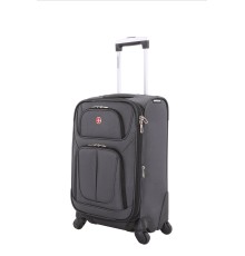 Чемодан SWISSGEAR SION, серый, полиэстер 750x750D добби, 35 x 25 x 55 см, 24 л