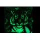 Набор из двух зажигалок ZIPPO Загадки леса с покрытием Glow-in-the-Dark Green, зелёные, глянецевые