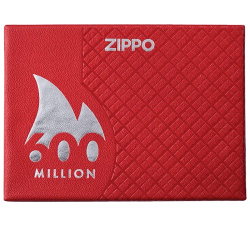 Зажигалка ZIPPO 600 Million с покрытием High Polish Chrome, латунь/сталь, серебристая, 38x13x57 мм