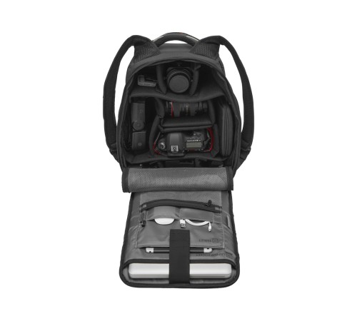 Рюкзак для фотоаппарата WENGER 14'', черный, полиэстер, 31 x 18 x 44 см, 12 л