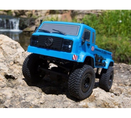 Краулер ECX 1:24 Scaler Crawler Barrage UV 4WD, электро, RTR (синий)