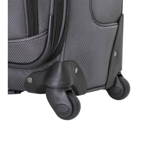 Чемодан WENGER SION, серый, полиэстер 750x750D добби, 37x22x60 см, 35 л