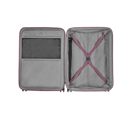 Чемодан VICTORINOX Connex, пурпурно-розовый, поликарбонат Makrolon, 52x32x74 см, 107 л