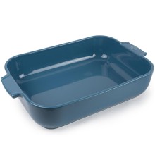 Прямоугольная форма для запекания Peugeot Ceramic, 36x22 см, Франция, голубой