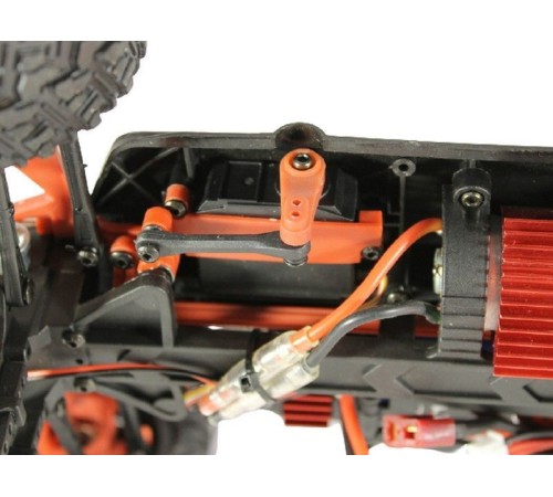 Радиоуправляемый монстр Remo Hobby SMAX UPGRADE V2.0 (синий) 4WD 2.4G 1/16 RTR