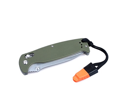 Нож Ganzo G7412-WS зеленый, G7412-GR-WS