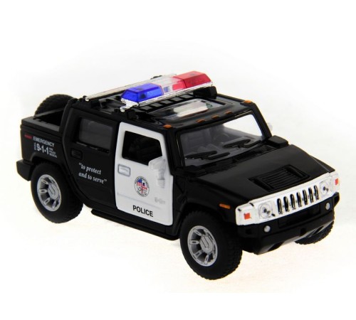 Машина Kinsmart 1:40 Hummer H2 Police инерция (1/12шт.) б/к