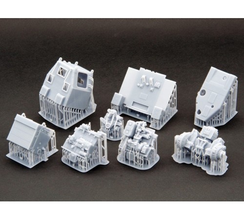 Сборная модель Red Iron Models Бульдозер 
