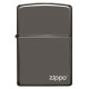 Зажигалка ZIPPO Classic с покрытием Black Ice®, латунь/сталь, чёрная, глянцевая, 38x13x57 мм