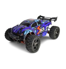 Радиоуправляемая трагги Remo Hobby S EVO-R UPGRADE (синяя) 4WD 2.4G 1/16 RTR