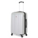 Чемодан SWISSGEAR USTER, серебристый, АБС-пластик, 47x29x77 см, 94 л