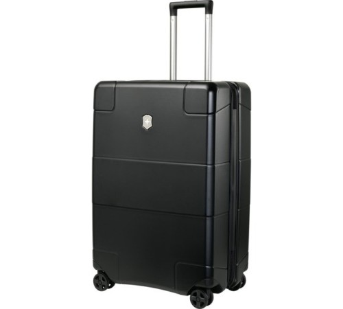 Чемодан VICTORINOX Lexicon, чёрный, 100% поликарбонат, 45x28x68 см, 73 л