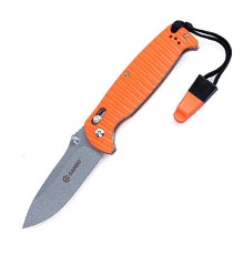 Нож Ganzo G7412P-WS оранжевый, G7412P-OR-WS