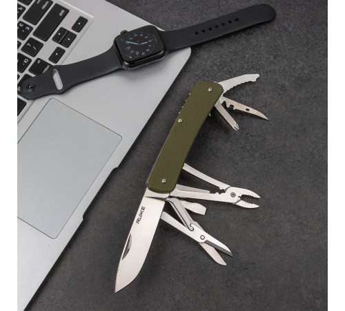 Нож multi-functional Ruike L41-G зеленый