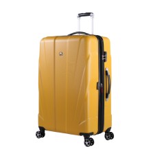 Чемодан SWISSGEAR ADAMS, желтый, АБС-пластик, 52 x 31 x 78 см, 96 л