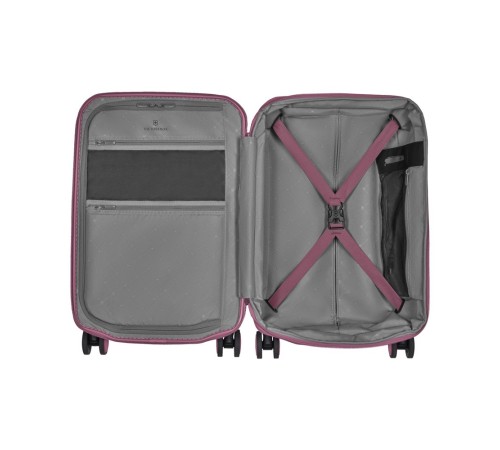Чемодан VICTORINOX Connex, пурпурно-розовый, поликарбонат Makrolon, 40x20x55 см, 34 л