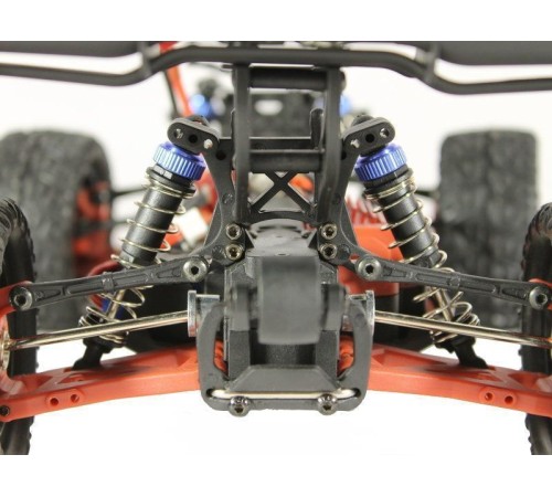 Радиоуправляемая трагги Remo Hobby S EVO-R UPGRADE V2.0 (синяя) 4WD 2.4G 1/16 RTR