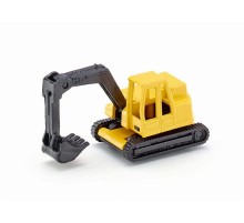 Экскаватор Siku 0801 1/87, 6.8 см, желтый/черный